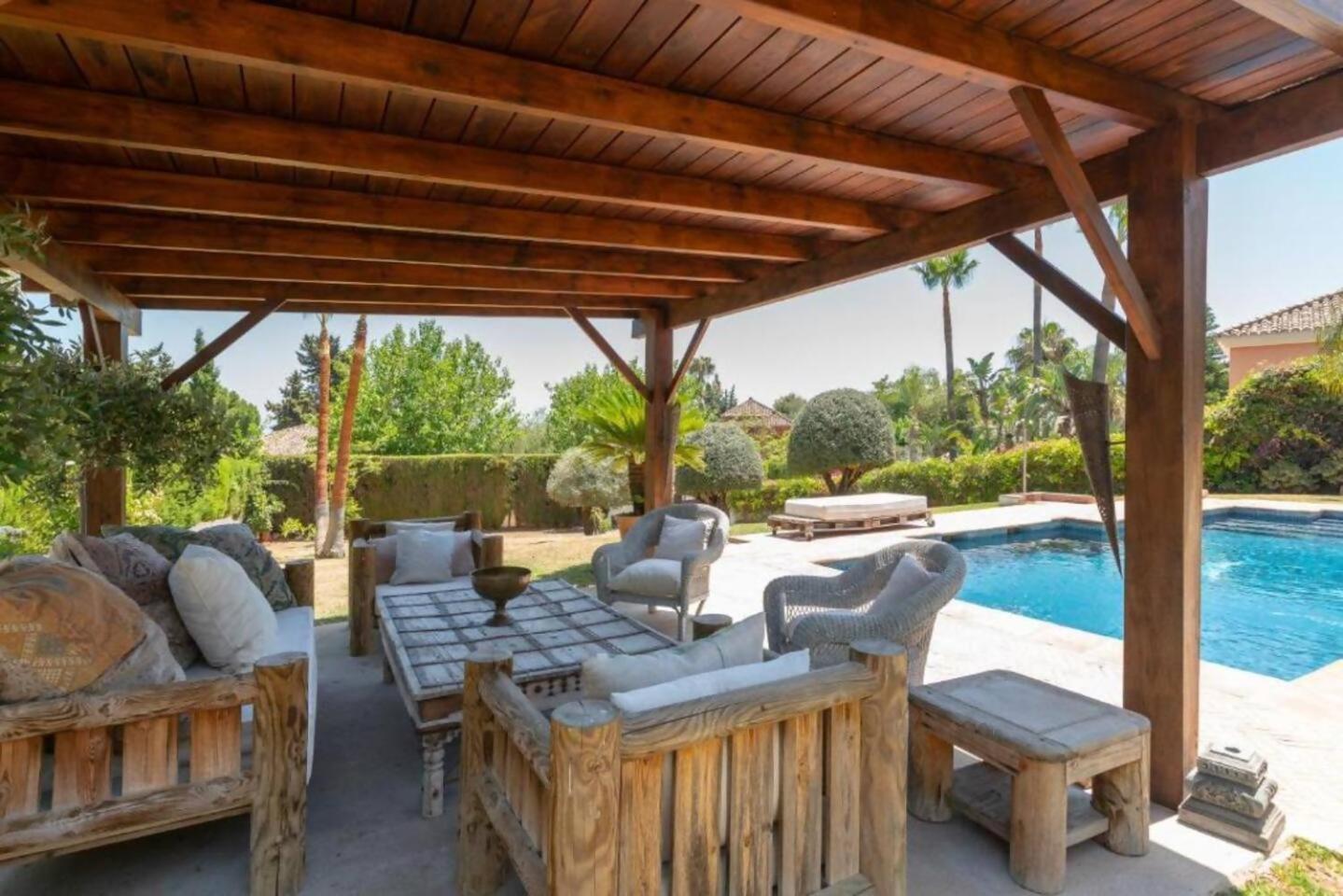 Villa Casa Sol Encantadora Villa Con Piscina Марбелья Экстерьер фото